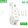 Автоматический выключатель 1Р 40А, C, 6кА, Schneider Electric RESI9 (R9F12140)